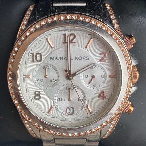 MICHAEL KORS Rose Gold/Stainless steel Watch - Picture 2 of 5